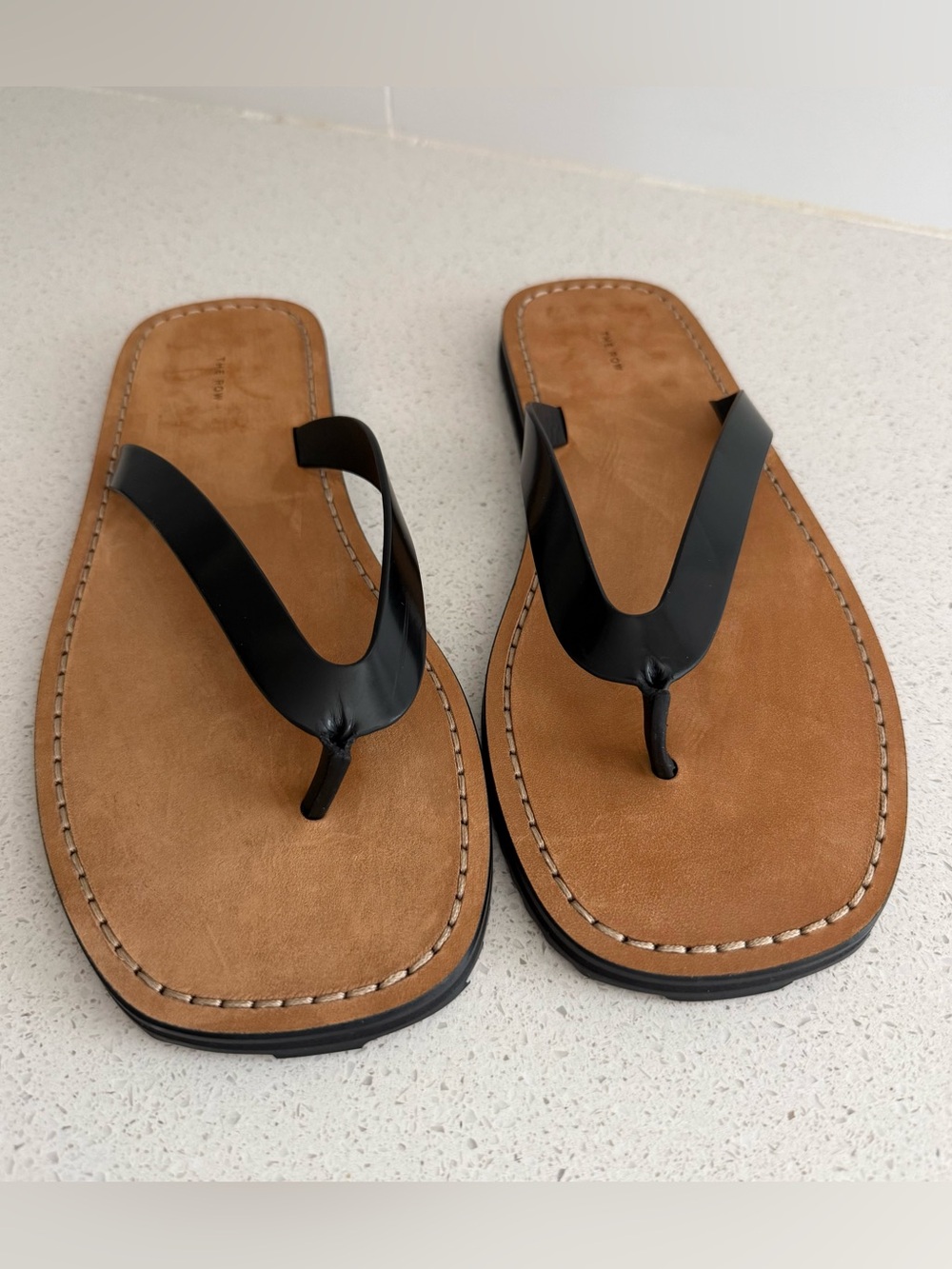 The Row City Flip Flop Black Size EU 39 US 9 - Picture 3 of 8